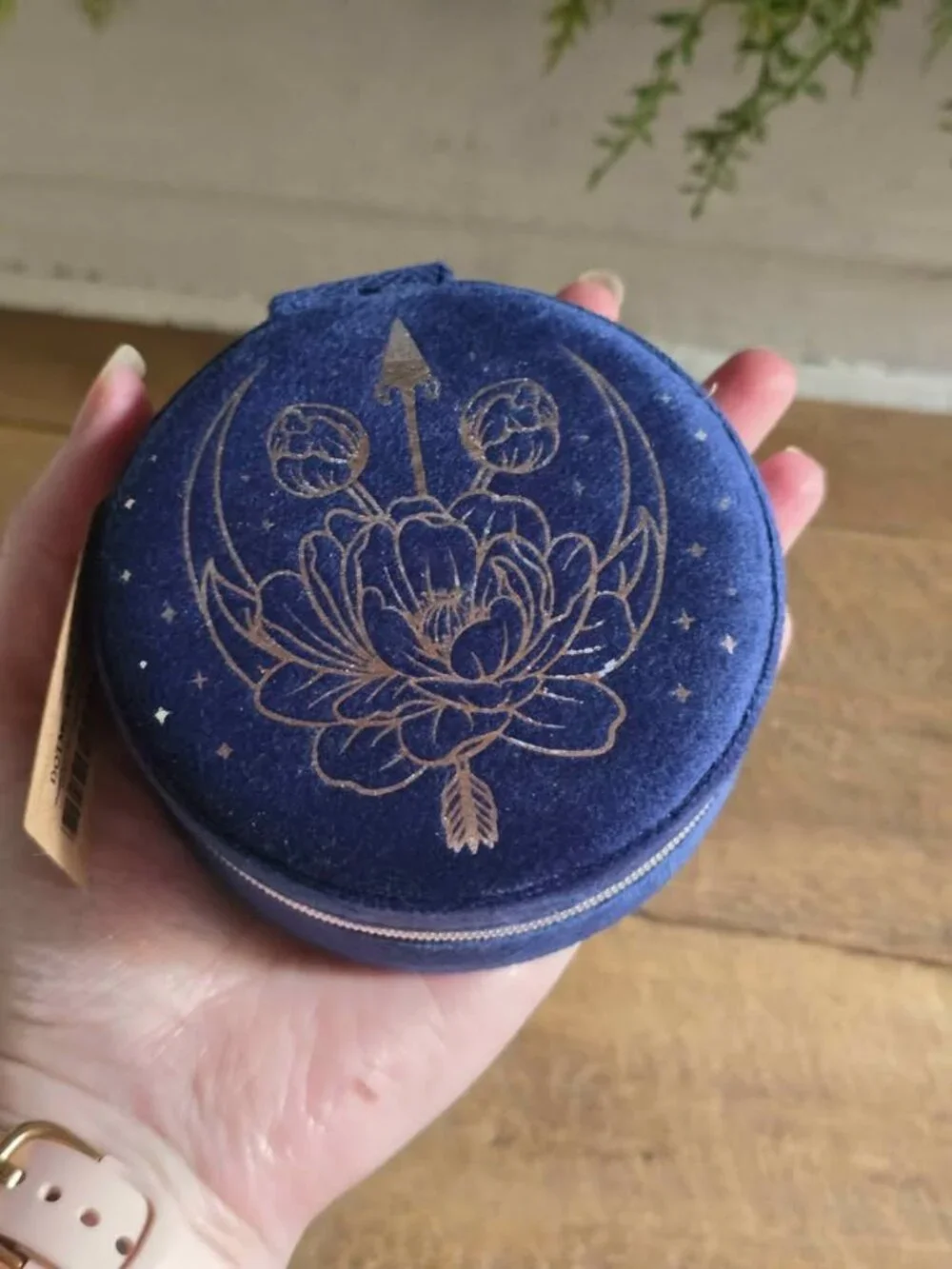 New Fairyloot Daughter of the Moon Goddess Sue Lynn Tan Blue Travel Jewelry Box
